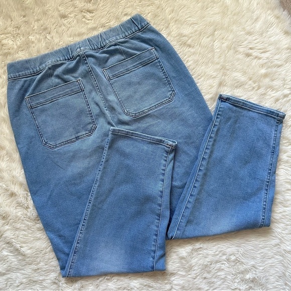 Madewell Jeans Pull-On Relaxed Elastic Waist Stretch Comfort Casual S - Picture 4 of 12